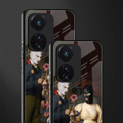 keep off back phone cover | glass case for vivo t1 44w 4g