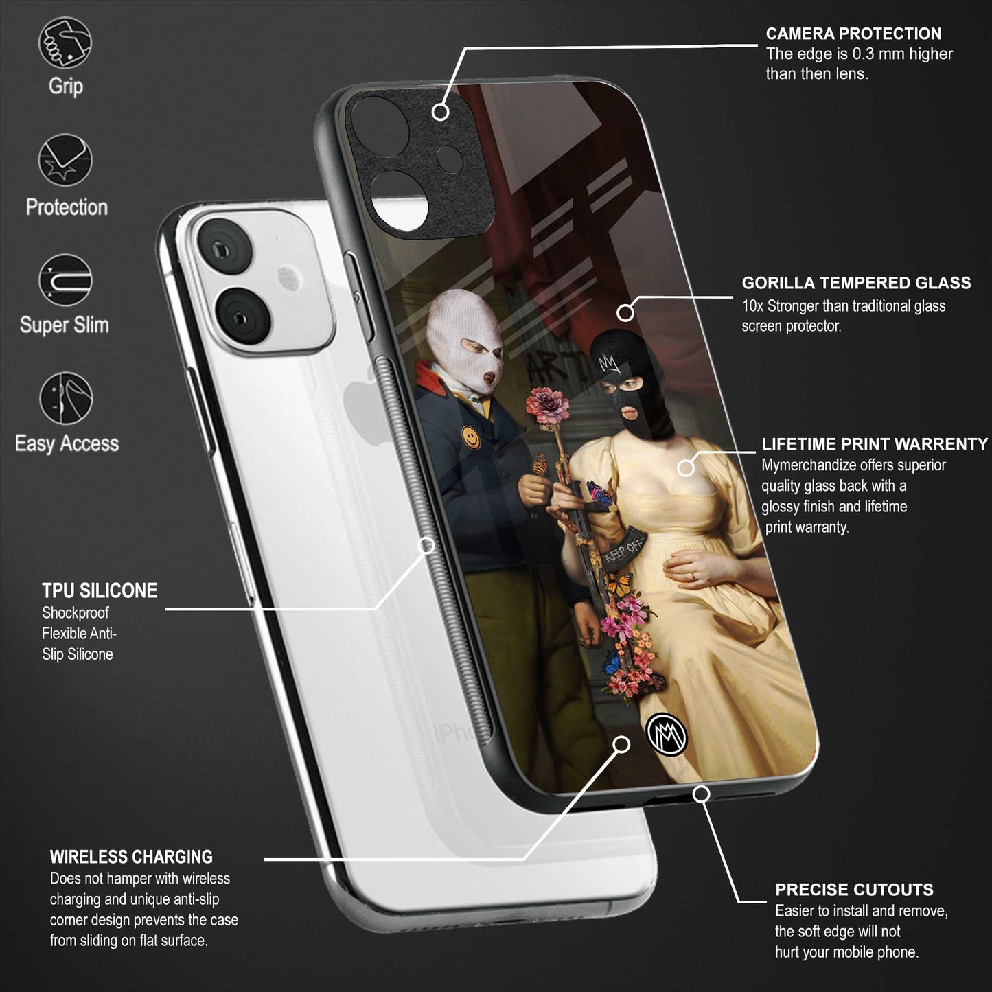 keep off glass case for vivo y51a image-4