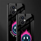keep smiling back phone cover | glass case for oppo f21 pro 5g