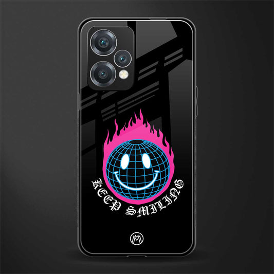 keep smiling back phone cover | glass case for oneplus nord ce 2 lite 5g