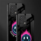 keep smiling back phone cover | glass case for samsung galaxy a33 5g