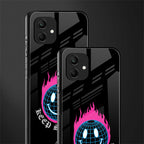 keep smiling back phone cover | glass case for samsung galaxy a04