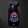 keep smiling back phone cover | glass case for oneplus nord ce 3 lite