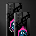 keep smiling back phone cover | glass case for samsung galaxy a54 5g