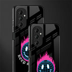 keep smiling back phone cover | glass case for samsung galaxy a14 5g