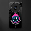 keep smiling back phone cover | glass case for realme 11 pro 5g