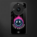 keep smiling back phone cover | glass case for realme 11 pro 5g