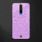 kinda sad kinda happy glass case for poco x2 image