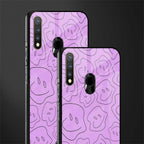 kinda sad kinda happy glass case for vivo u20 image-2