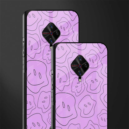kinda sad kinda happy glass case for vivo s1 pro image-2