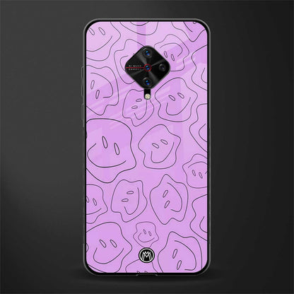 kinda sad kinda happy glass case for vivo s1 pro image