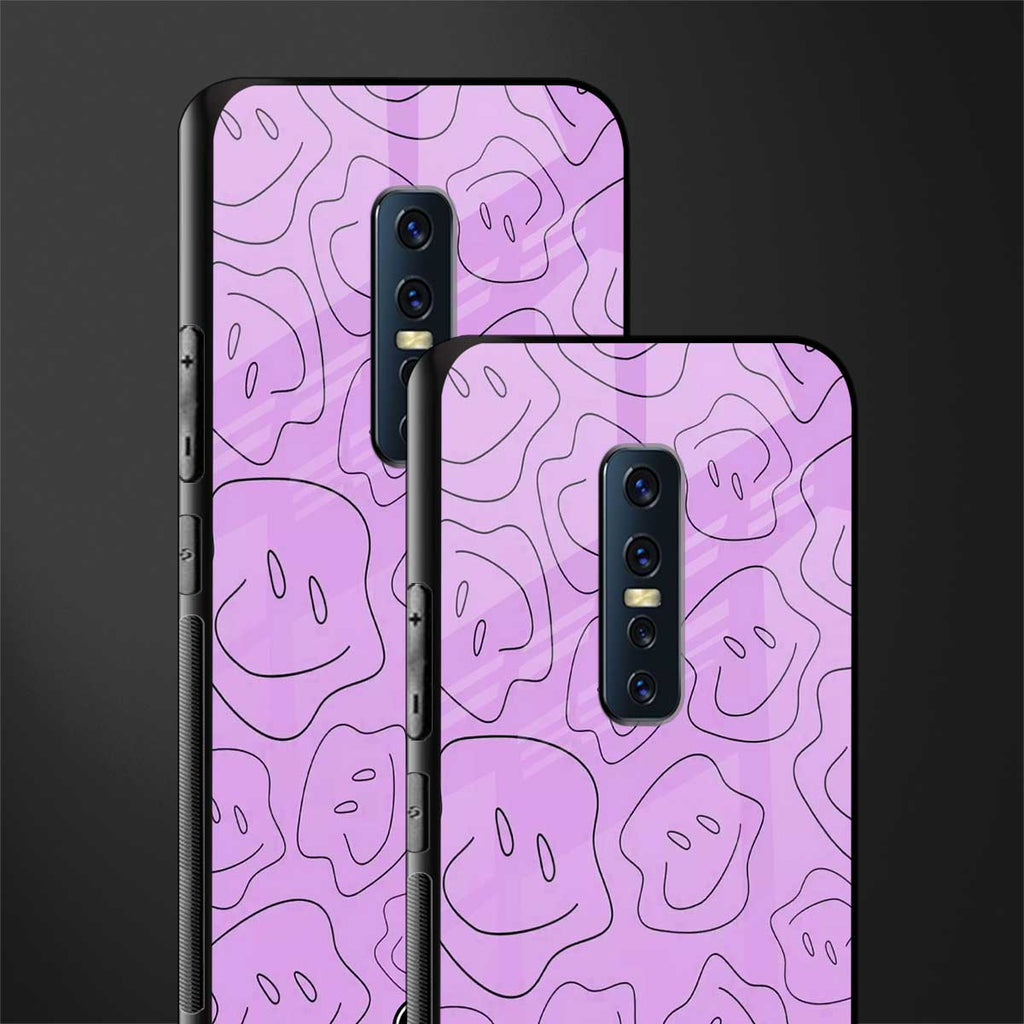 kinda sad kinda happy glass case for vivo v17 pro image-2