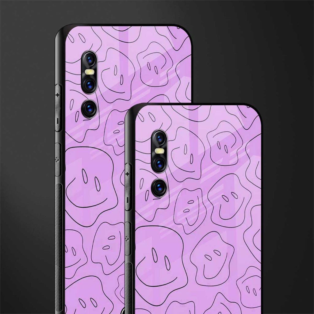 kinda sad kinda happy glass case for vivo v15 pro image-2