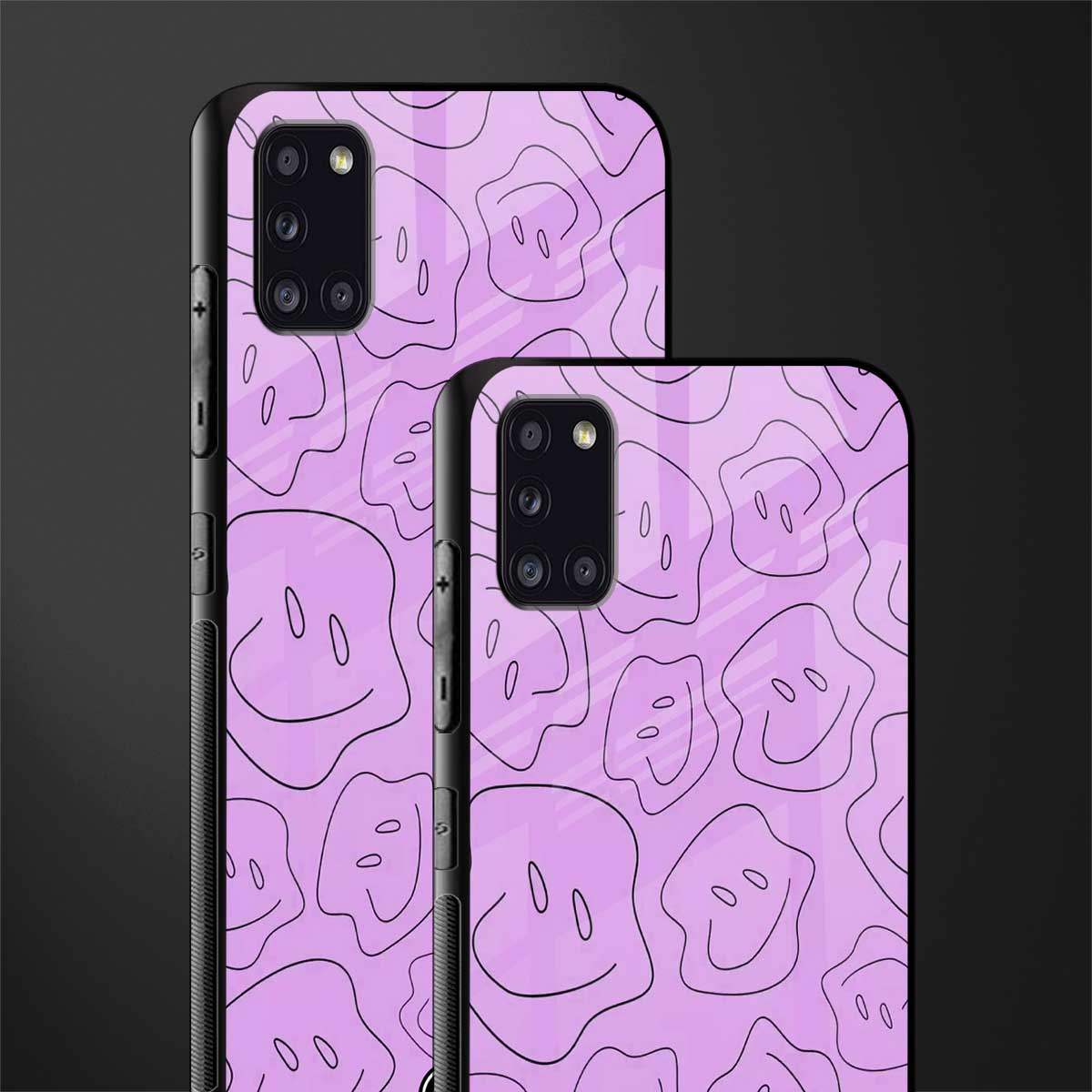 kinda sad kinda happy glass case for samsung galaxy a31 image-2