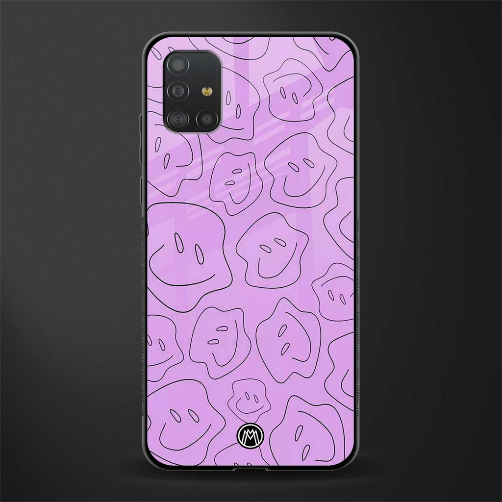 kinda sad kinda happy glass case for samsung galaxy a51 image