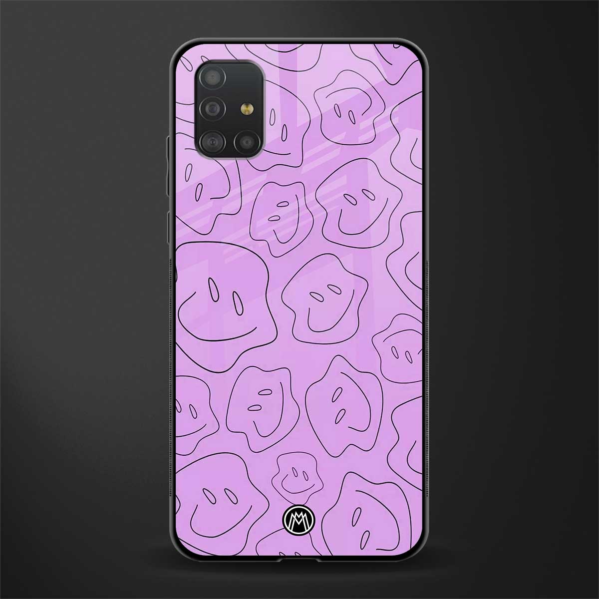 kinda sad kinda happy glass case for samsung galaxy a51 image