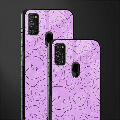 kinda sad kinda happy glass case for samsung galaxy m21 image-2