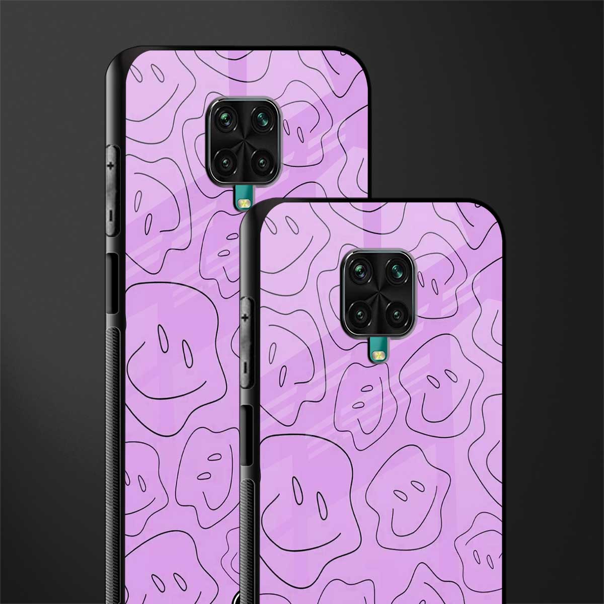 kinda sad kinda happy glass case for redmi note 9 pro image-2