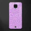 kinda sad kinda happy glass case for redmi note 9 pro image