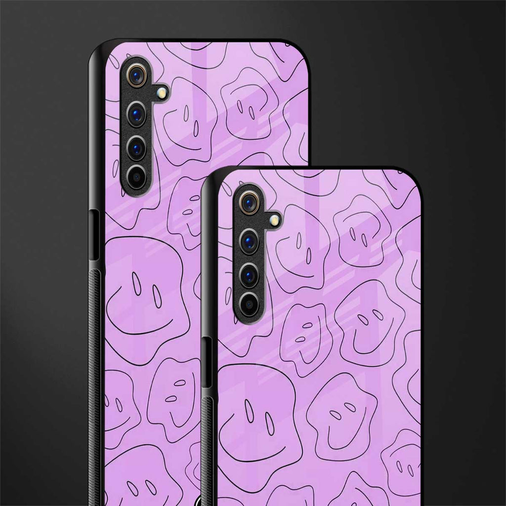 kinda sad kinda happy glass case for realme 6i image-2