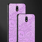 kinda sad kinda happy glass case for redmi 8a image-2