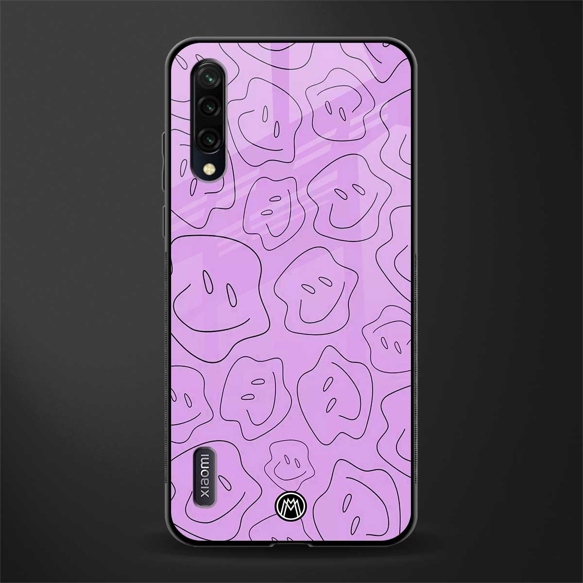 kinda sad kinda happy glass case for mi a3 redmi a3 image