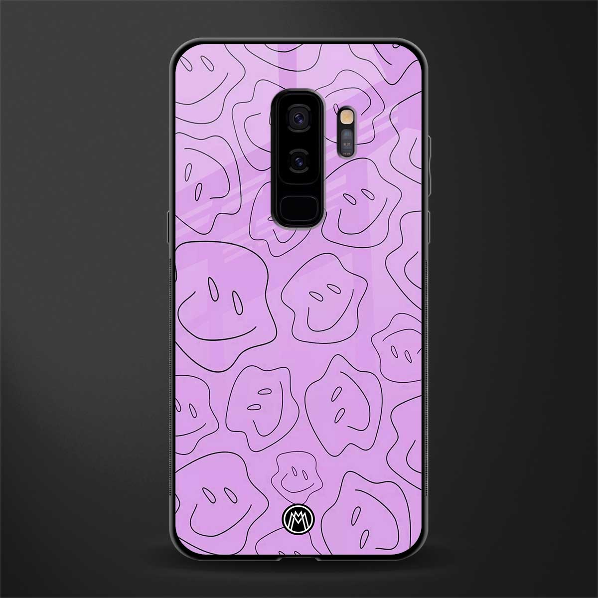 kinda sad kinda happy glass case for samsung galaxy s9 plus image