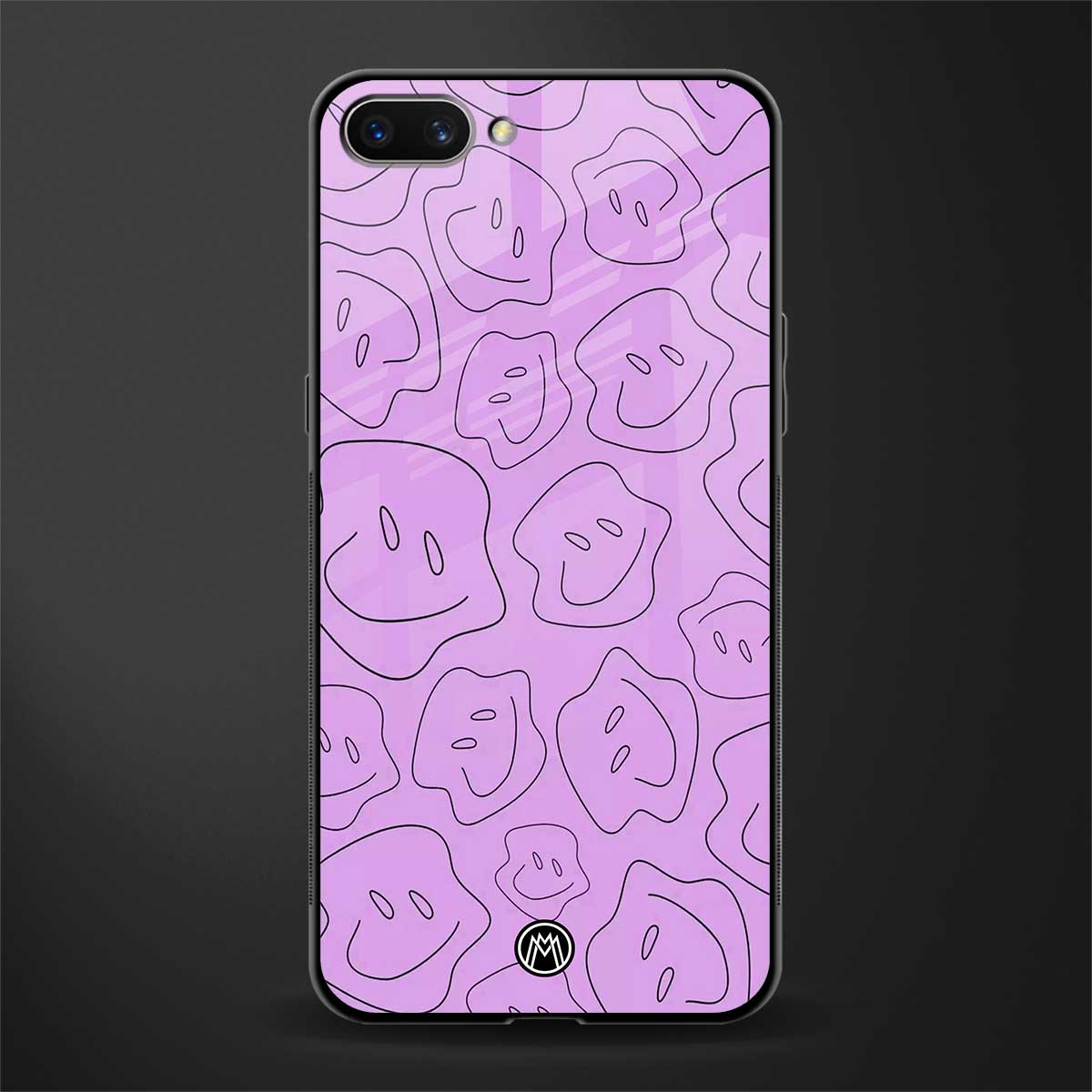 kinda sad kinda happy glass case for realme c1 image