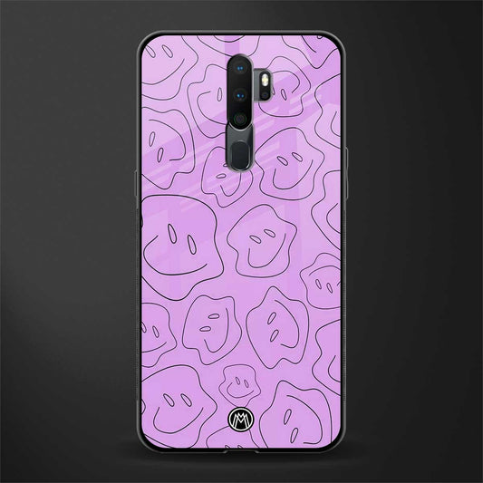 kinda sad kinda happy glass case for oppo a5 2020 image