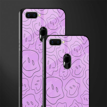 kinda sad kinda happy glass case for oppo a7 image-2