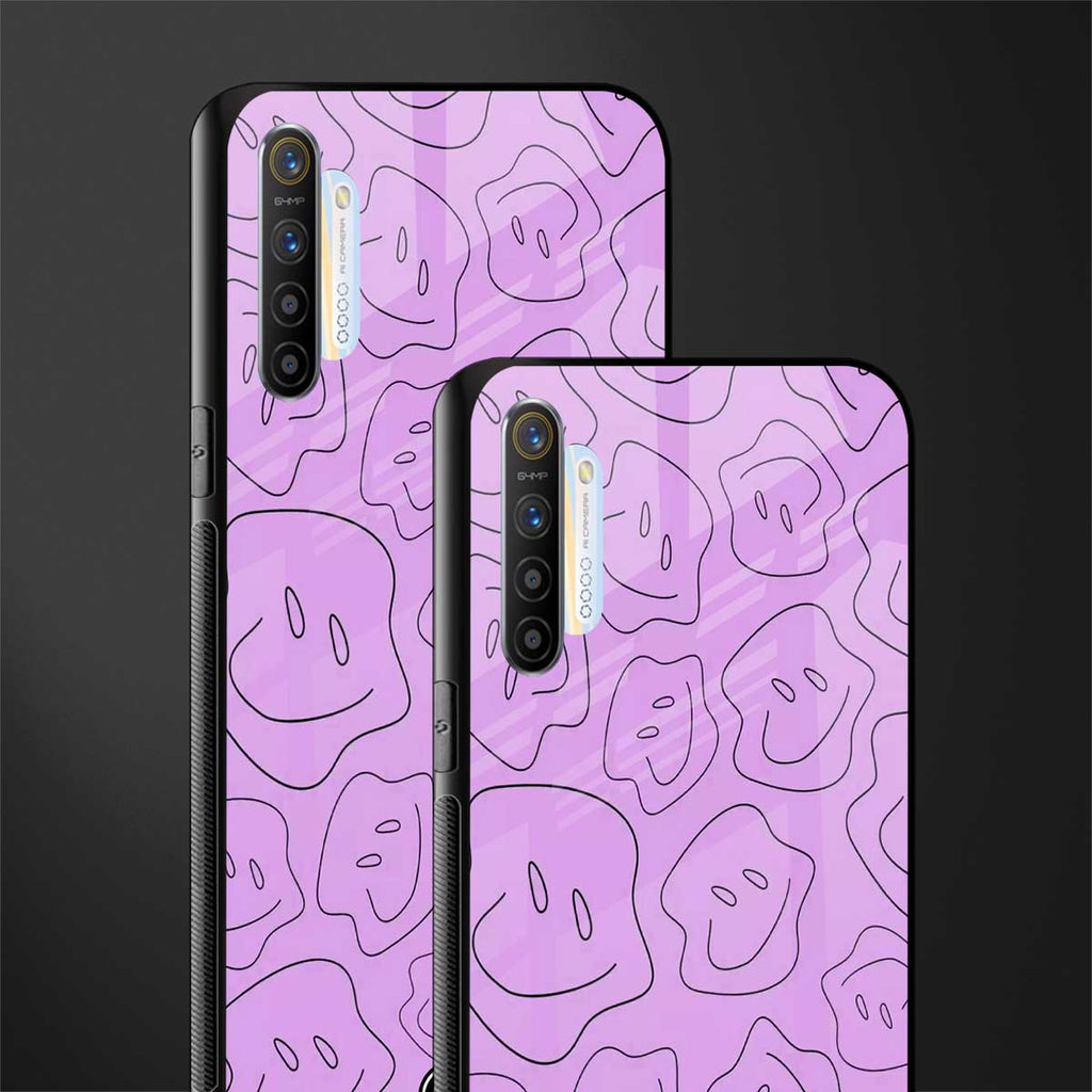 kinda sad kinda happy glass case for realme x2 image-2