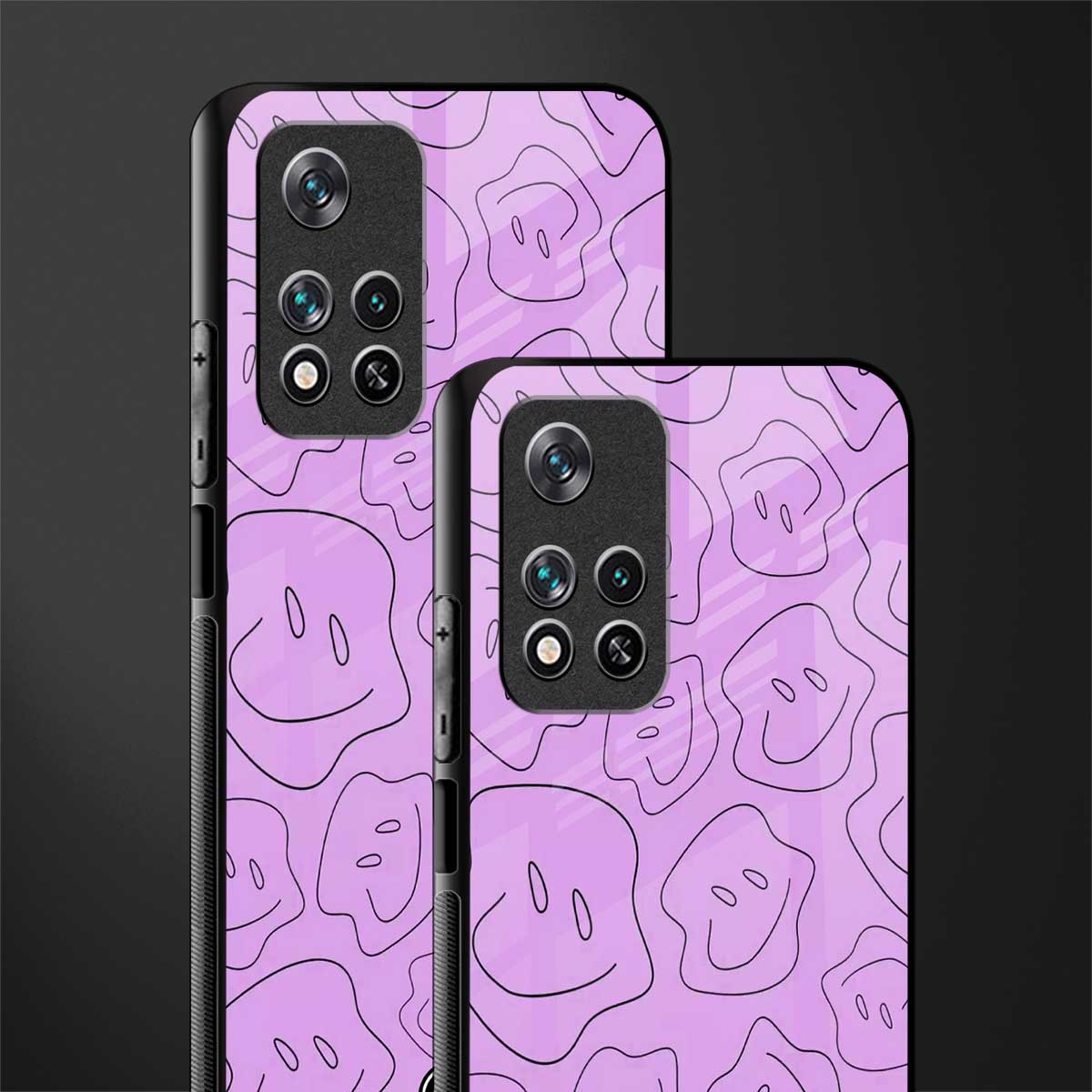 kinda sad kinda happy glass case for poco m4 pro 5g image-2