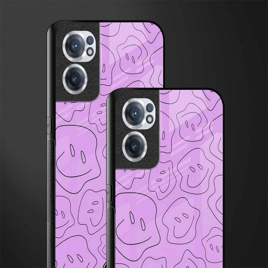 kinda sad kinda happy glass case for oneplus nord ce 2 5g image-2