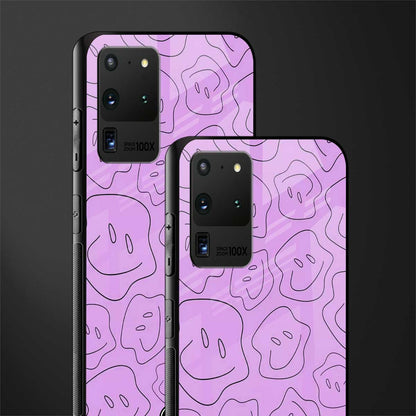 kinda sad kinda happy glass case for samsung galaxy s20 ultra image-2