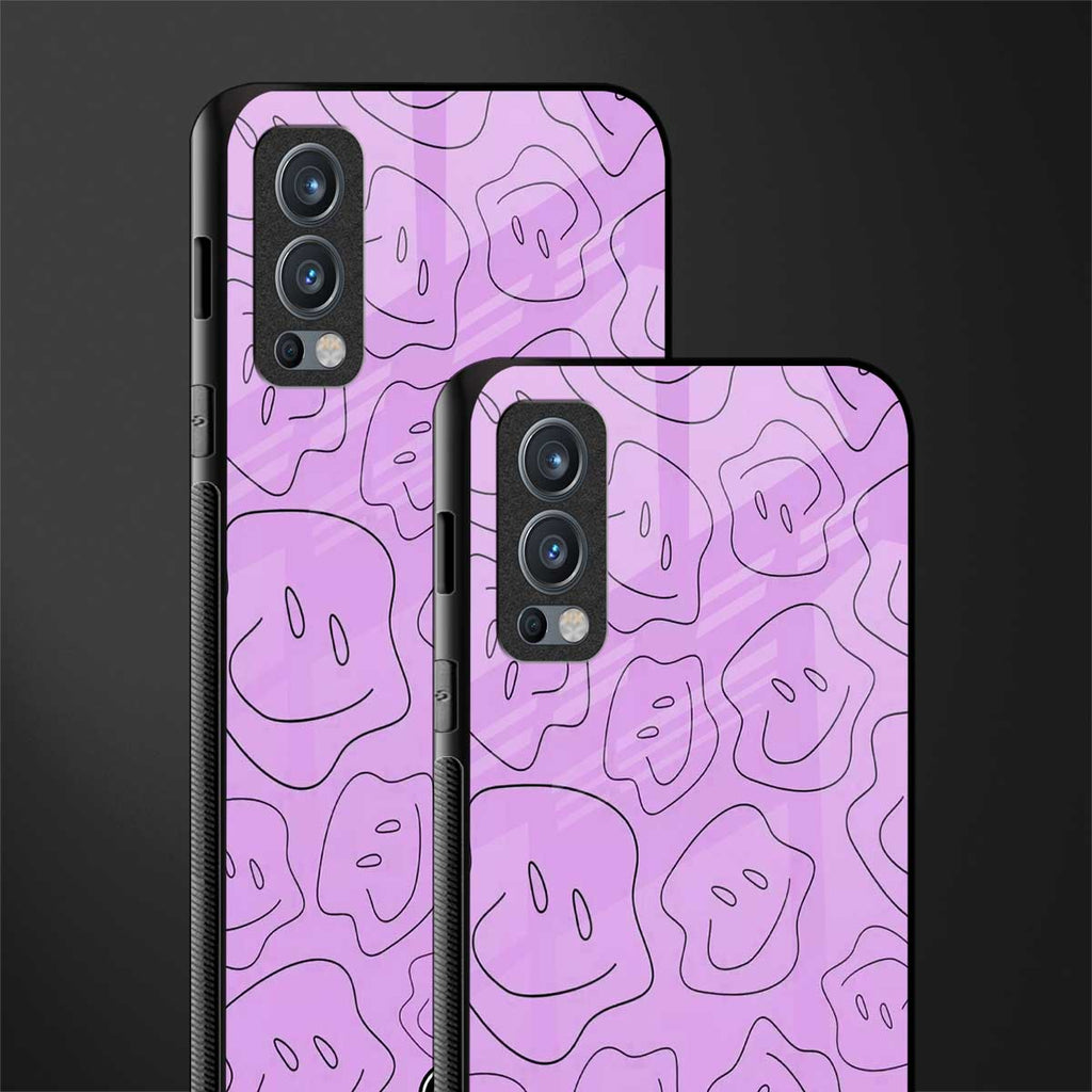 kinda sad kinda happy glass case for oneplus nord 2 5g image-2