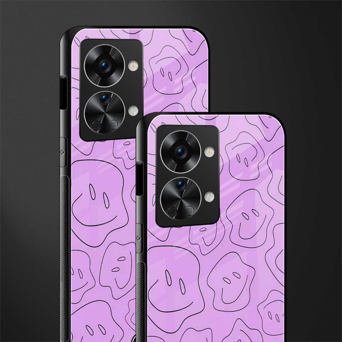 kinda sad kinda happy glass case for phone case | glass case for oneplus nord 2t 5g