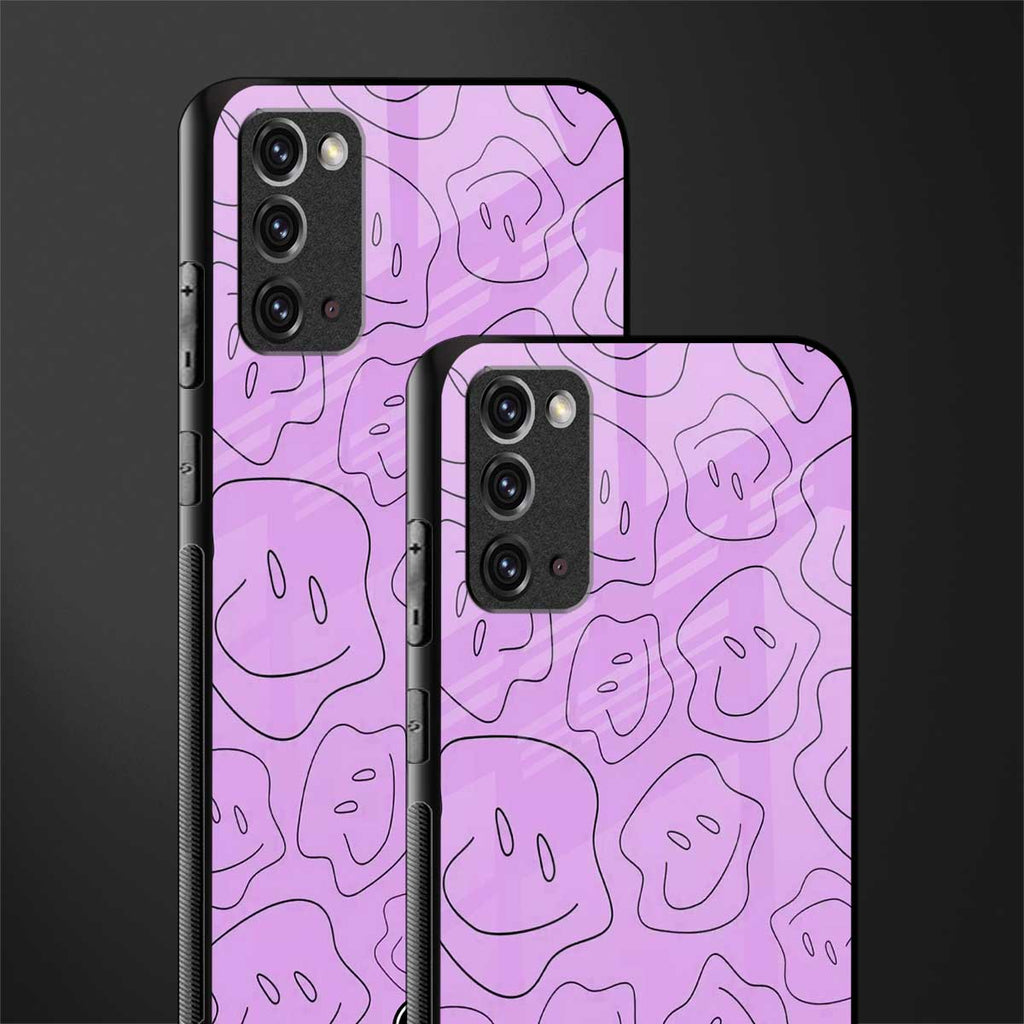 kinda sad kinda happy glass case for samsung galaxy note 20 image-2