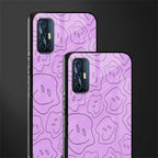 kinda sad kinda happy glass case for vivo v17 image-2