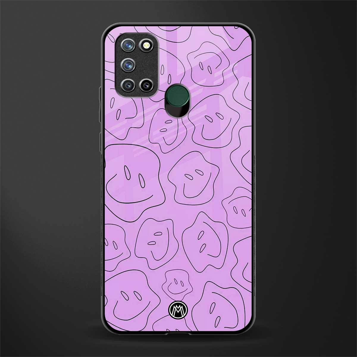 kinda sad kinda happy glass case for realme 7i image