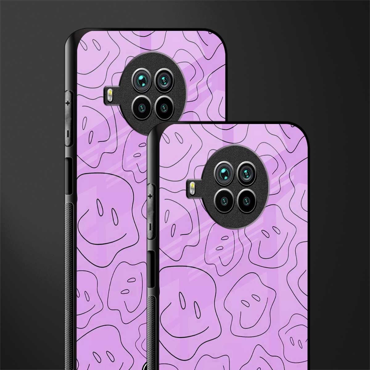 kinda sad kinda happy glass case for mi 10i image-2