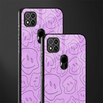 kinda sad kinda happy glass case for redmi 9 image-2