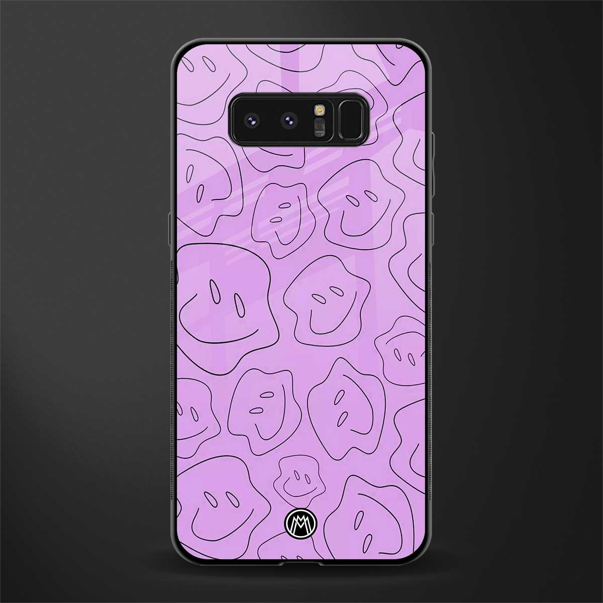 kinda sad kinda happy glass case for samsung galaxy note 8 image