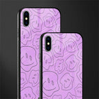 kinda sad kinda happy glass case for iphone xs max image-2