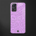 kinda sad kinda happy back phone cover | glass case for redmi note 11 pro plus 4g/5g