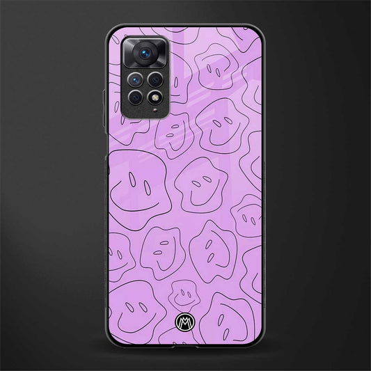 kinda sad kinda happy back phone cover | glass case for redmi note 11 pro plus 4g/5g