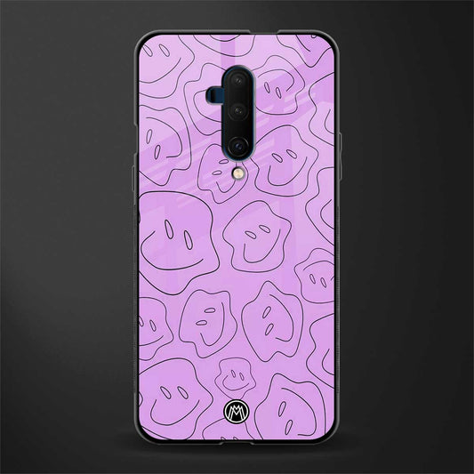 kinda sad kinda happy glass case for oneplus 7t pro image