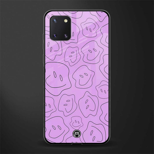 kinda sad kinda happy glass case for samsung a81 image