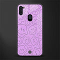 kinda sad kinda happy glass case for samsung galaxy m11 image