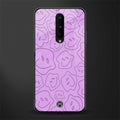 kinda sad kinda happy glass case for oneplus 8 image