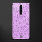 kinda sad kinda happy glass case for oneplus 8 image